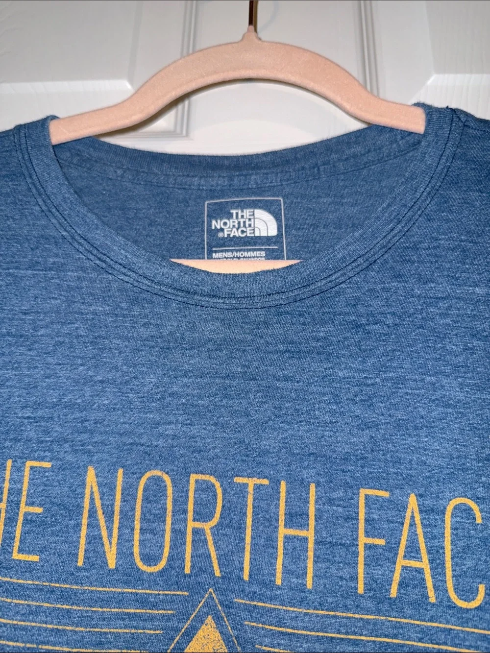 The North Face Men's Blue Graphic Crewneck T-Shirt
